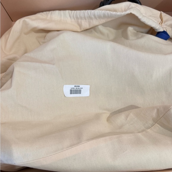 Louis Vuitton Black Monogram Embossed Braided-Handle Hobo - Picture 12 of 14